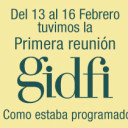 Primera Reunión del GIDFI.